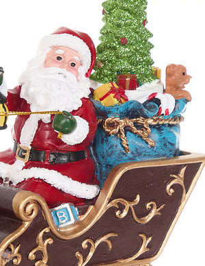 Trineo Papa Noel con Luces