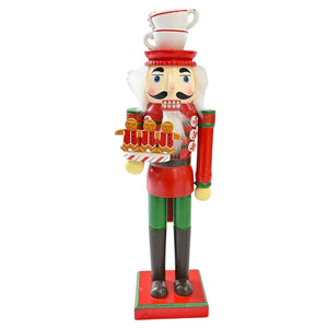 Cascanuces Café con Galletas de Madera 36CM