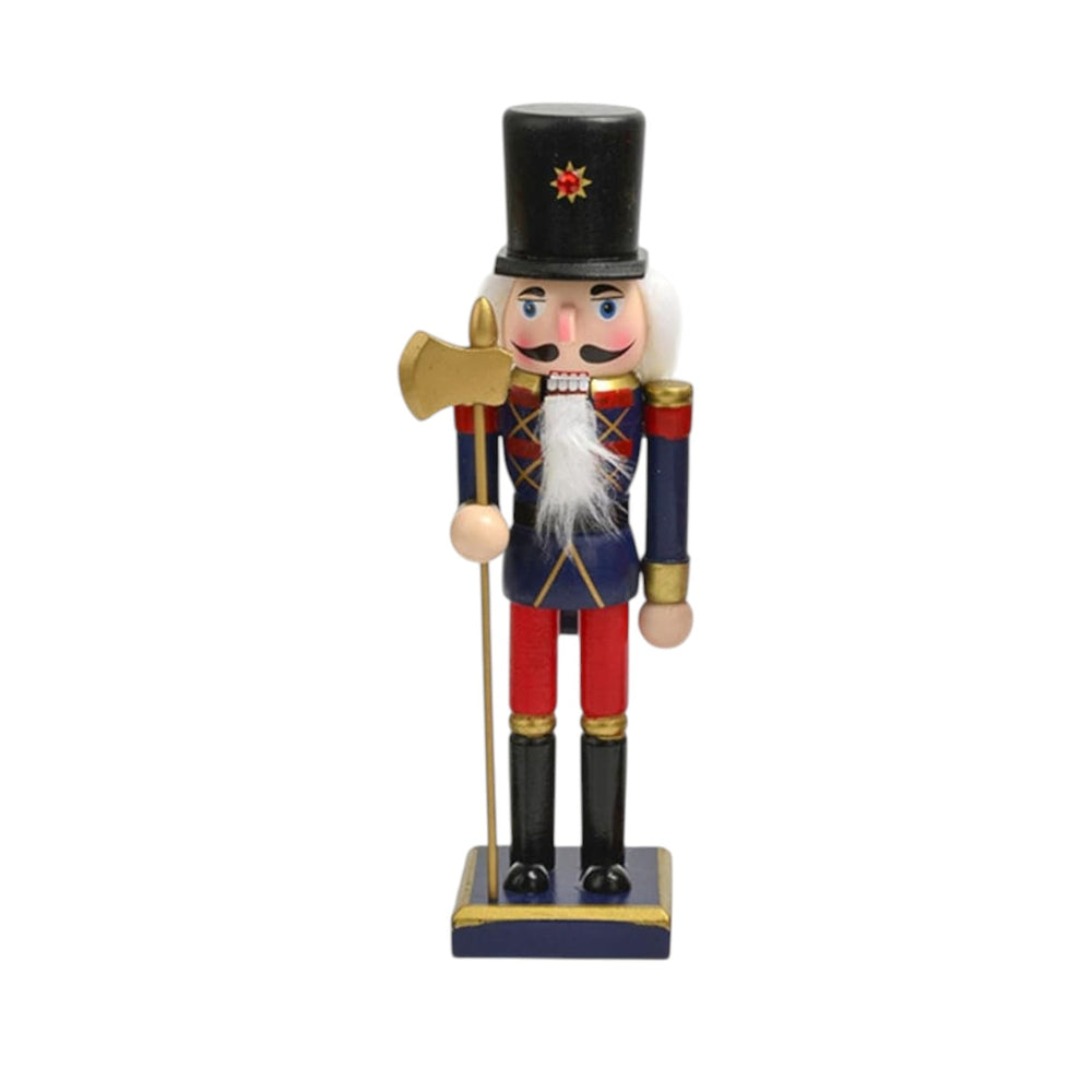 Cascanuces Azul de Madera 28CM