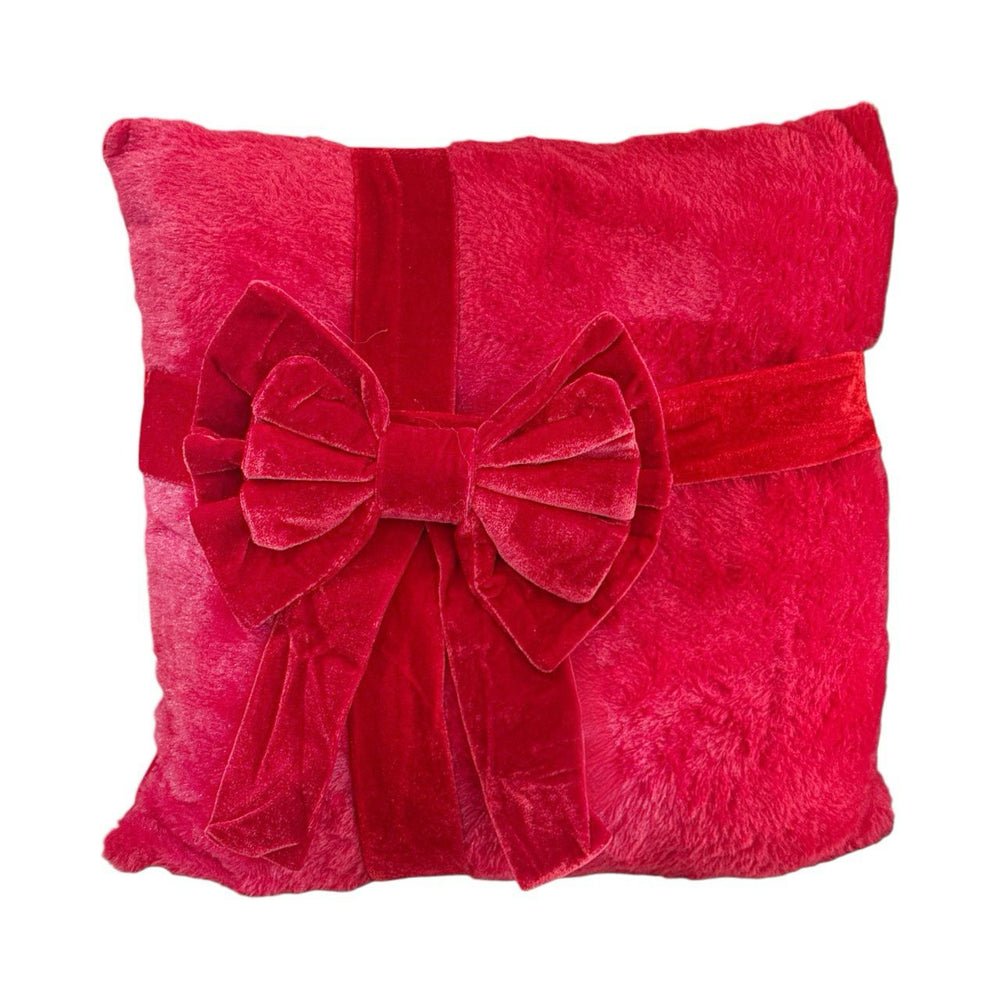 Cojin Navideño Rojo LAZO