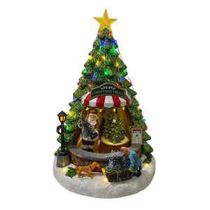 Árbol Navideño con Luces