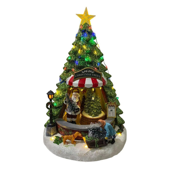 Árbol Navideño con Luces