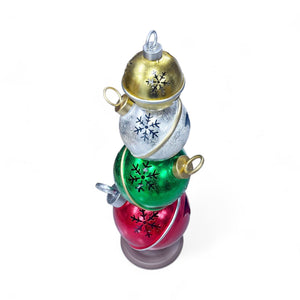 Adorno Bolas de Pie Metalico 80CM