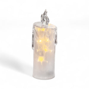 Vela Led Acrilica