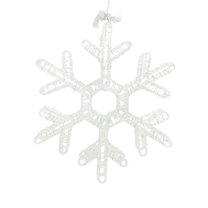 Luz Navideña Colgante COPO DE NIEVE 42CM