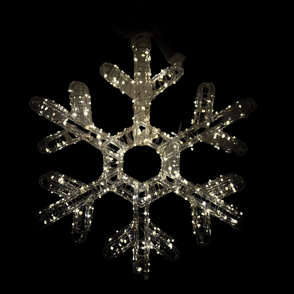 Luz Navideña Colgante COPO DE NIEVE 42CM