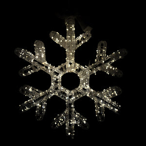 Luz Navideña Colgante COPO DE NIEVE 42CM