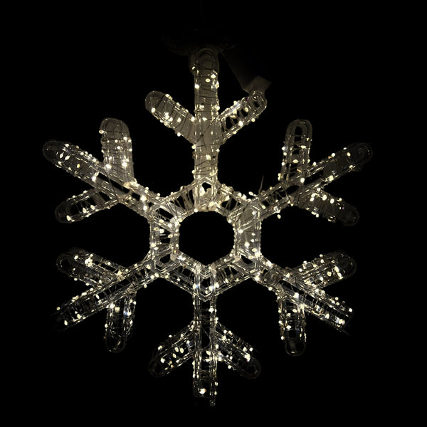 Luz Navideña Colgante COPO DE NIEVE 42CM