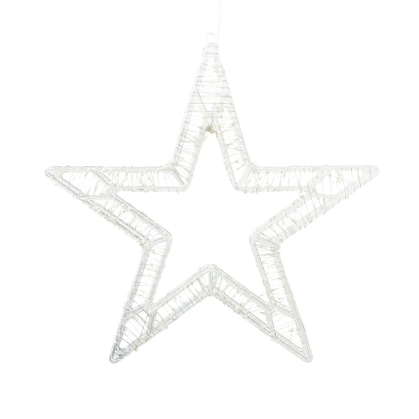 Luz Navideña Colgante ESTRELLA 42CM