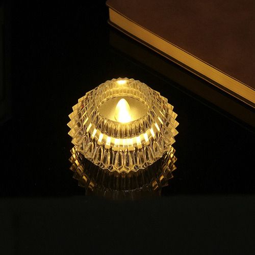 Vela led Pequeña BLANCA