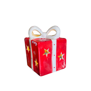 Lampara Regalo Rojo Navideño
