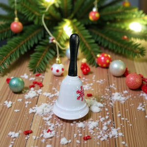 Campana Copo de Nieve ROJA