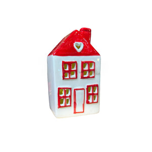 Lampara Casa Corazon Navideño