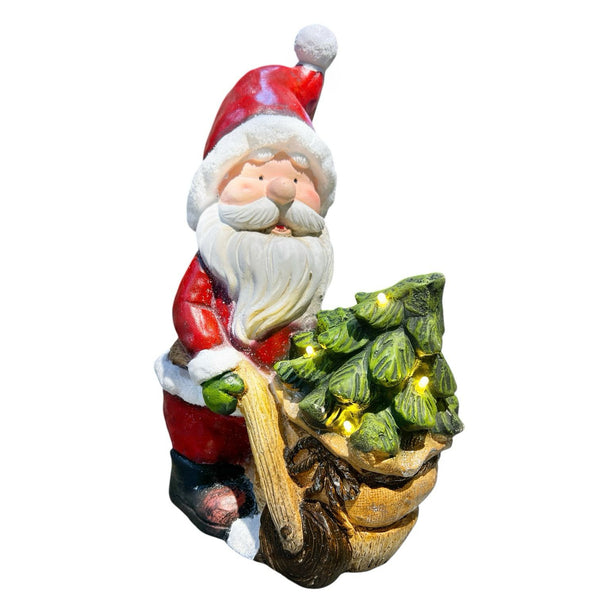 Papá Noel Leñador Navideño