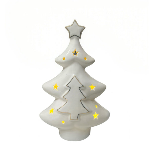 Adorno Árbol con Estrella y Luz
