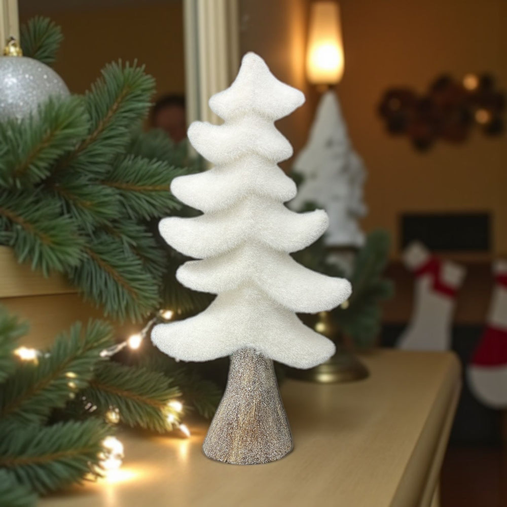 Pino Navideño Blanco