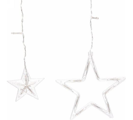 Luces Estrella Cascada/Cortina Luz CÁLIDA