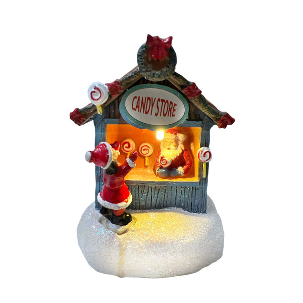 Mini Casita con Luz CANDY STORE