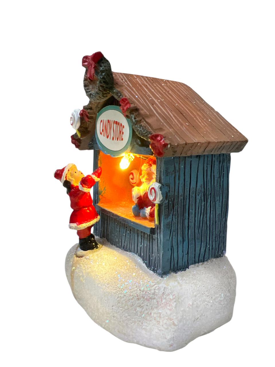 Mini Casita con Luz CANDY STORE