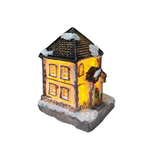 Mini Casita Navideña con Luz A