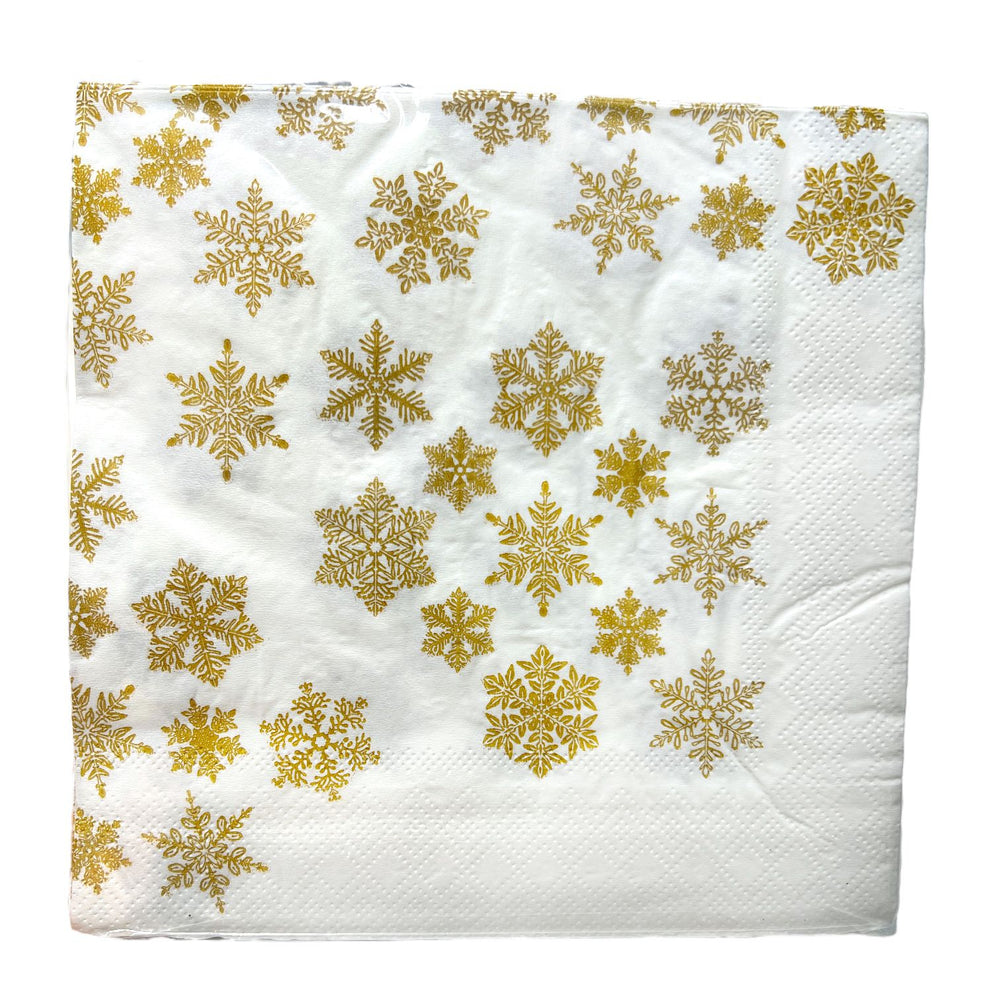 Servilletas Decorativas COPOS DORADOS