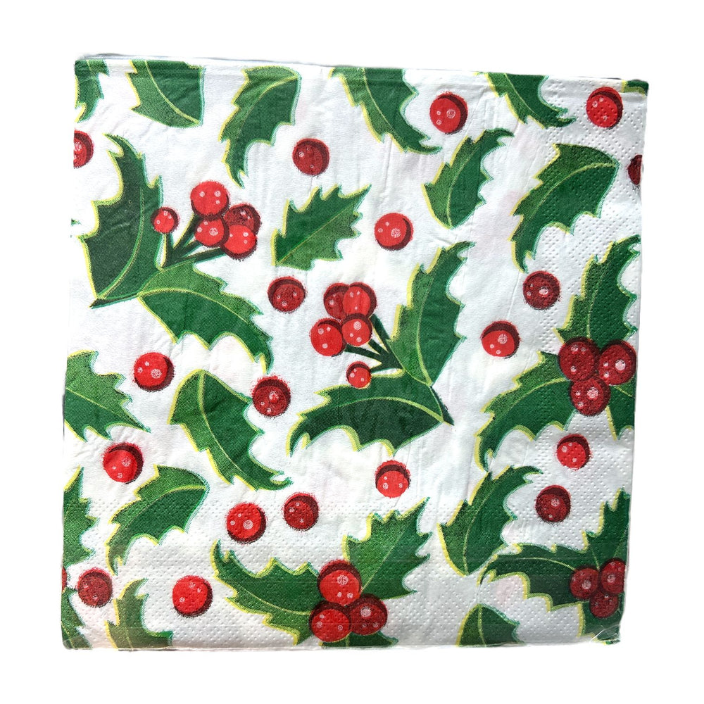 Servilletas Decorativas FRUTOS ROJOS