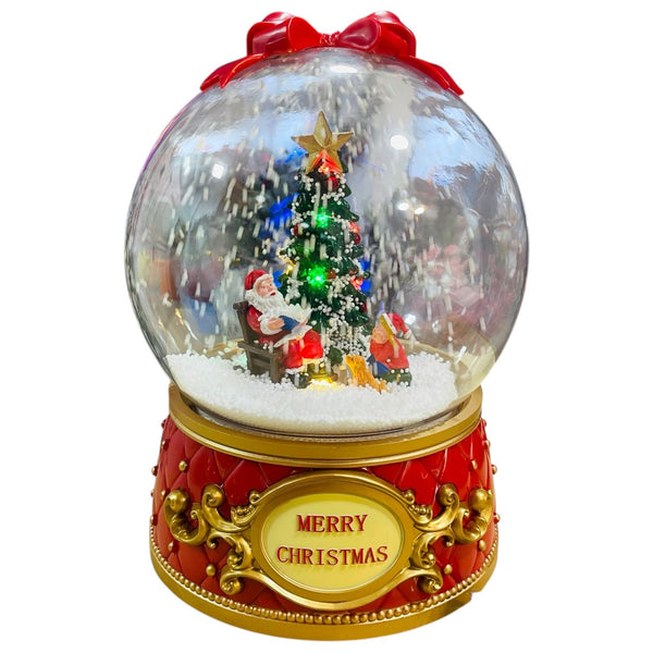Bola de Nieve Musical con luces