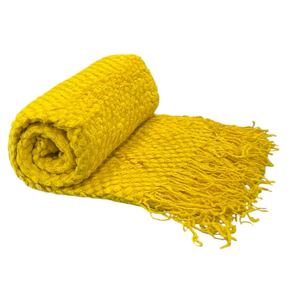 Manta Decorativa para Sofa CURCUMA