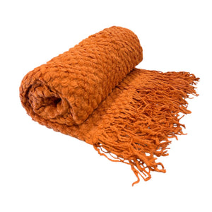 Manta Decorativa para Sofa TERRACOTA