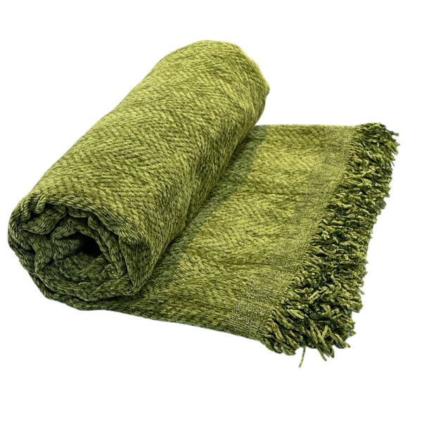 Manta Decorativa para Sofa BOTANICA