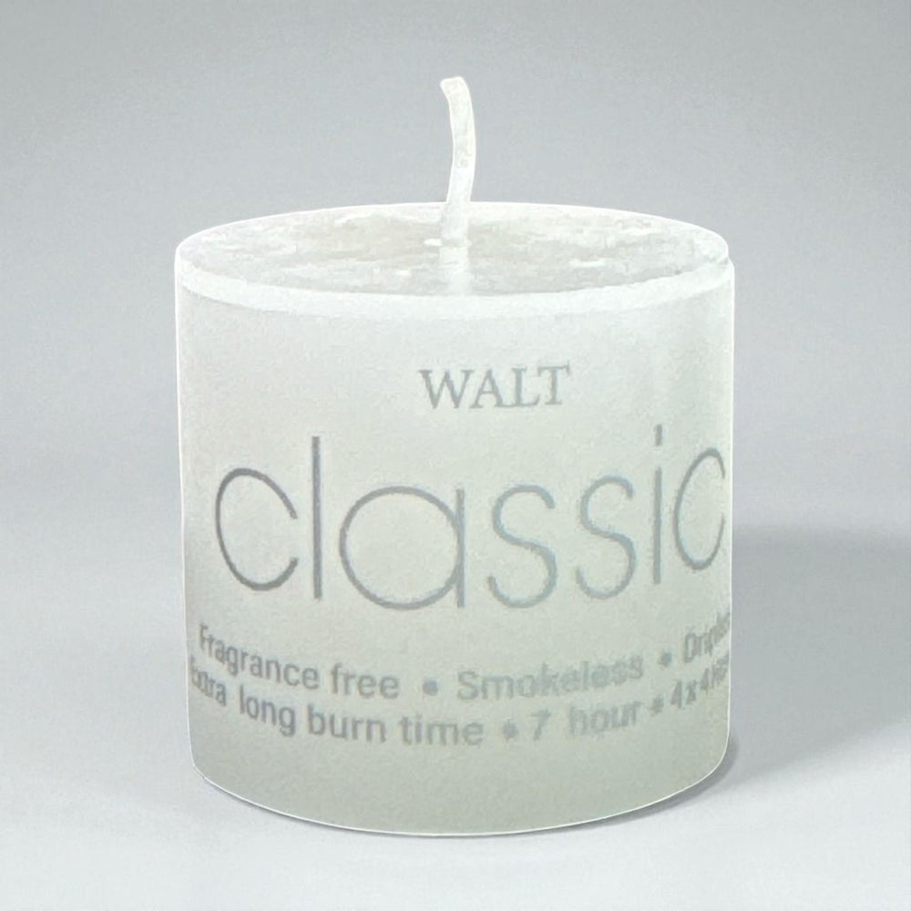 Vela Mini Clasica Blanca