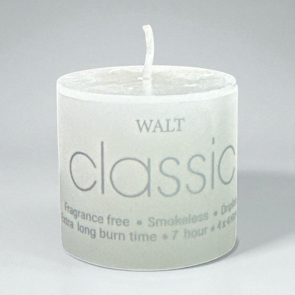 Vela Mini Clasica Blanca