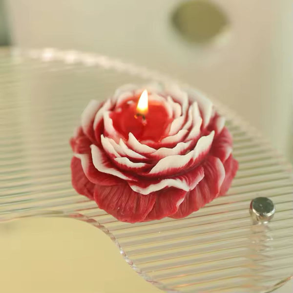 Vela Flor de Cera ROJA