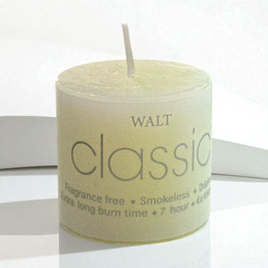 Vela Mini Clasica Crema