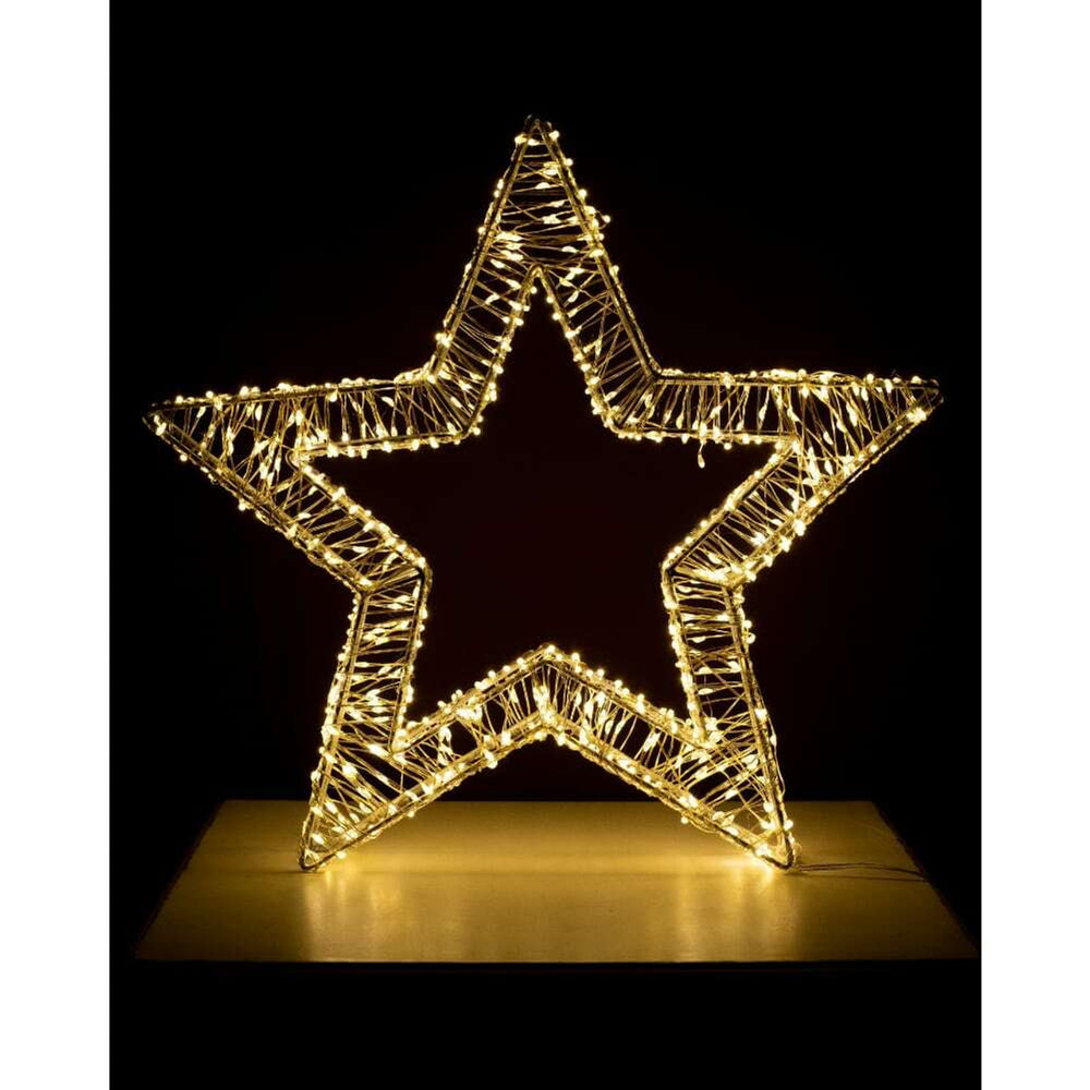 Luz Navideña Colgante ESTRELLA 42CM