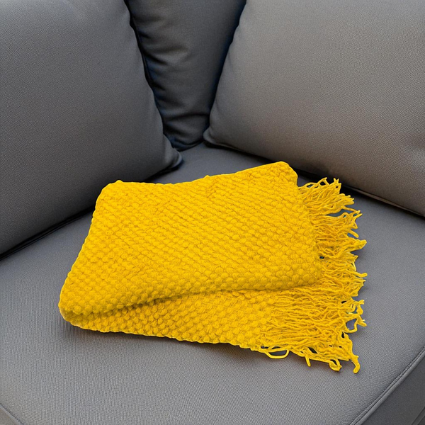 Manta Decorativa para Sofa CURCUMA
