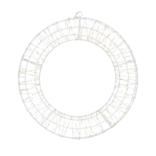 Luz Navideña Colgante CORONA 42CM