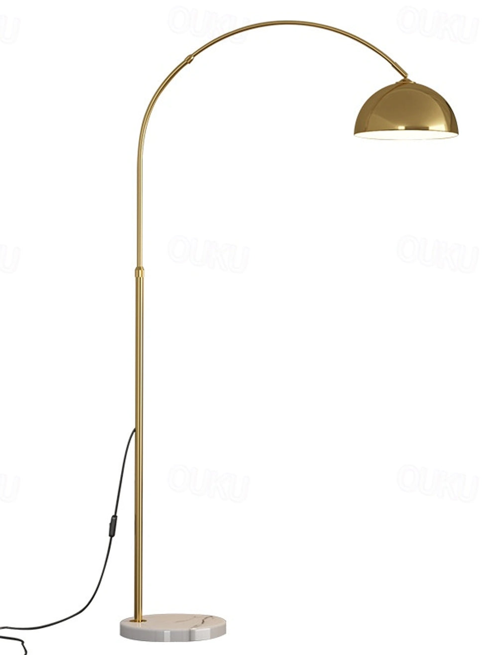 Lámpara de Pie LUNA NORDICA DORADA
