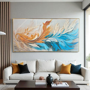 CUADRO FLUIR PLUMOSO