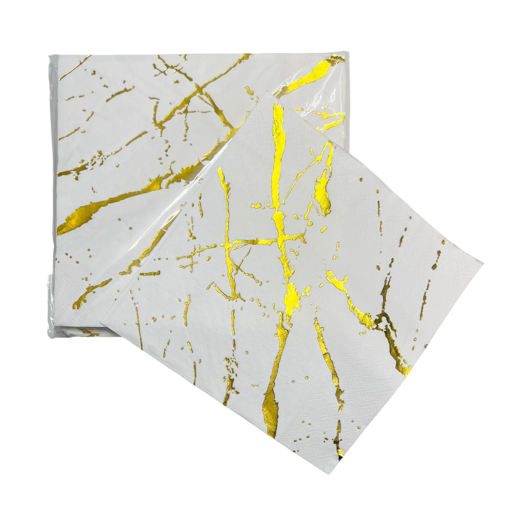Servilletas Decorativas MÁRMOL DORADO