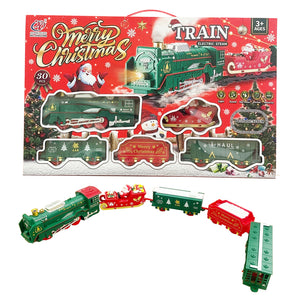 Tren Navideño para Pie de Árbol - 30 Piezas