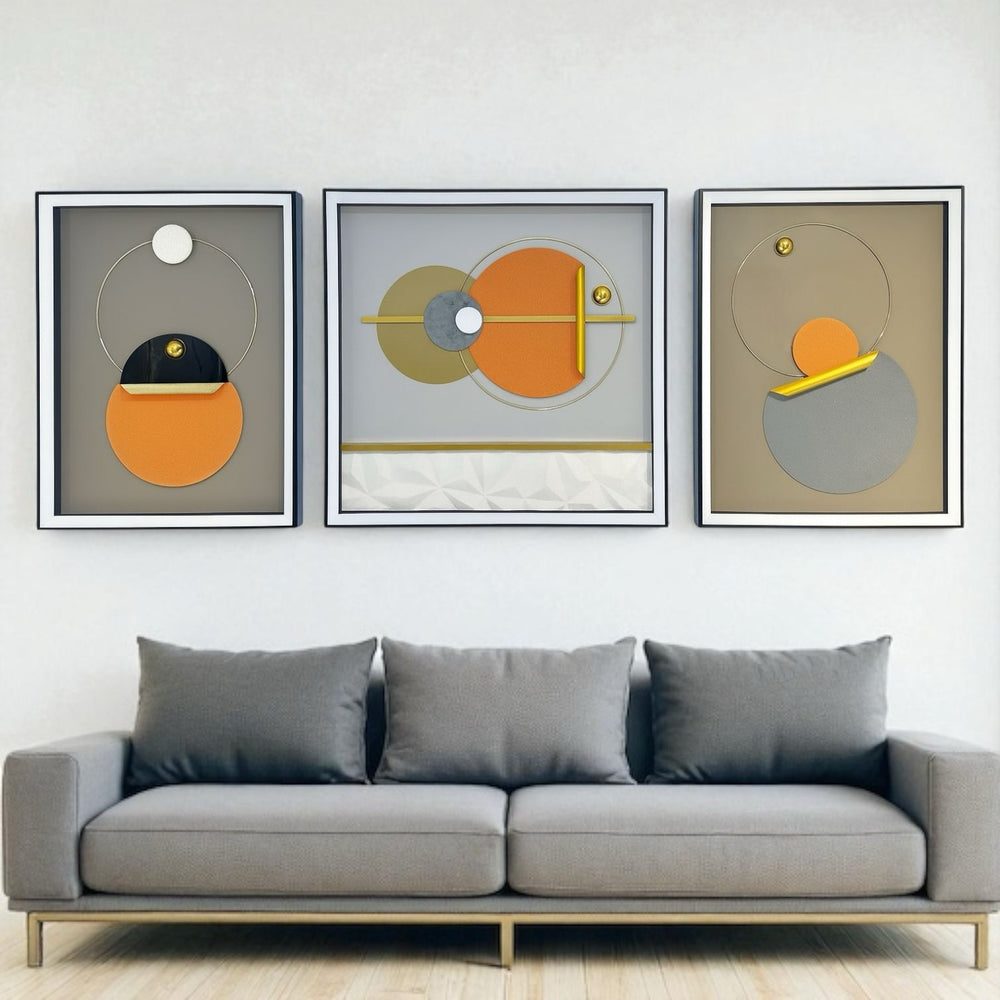 SET DE CUADROS GEOMETRÍA PURA