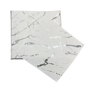 Servilletas Decorativas MÁRMOL PLATEADO