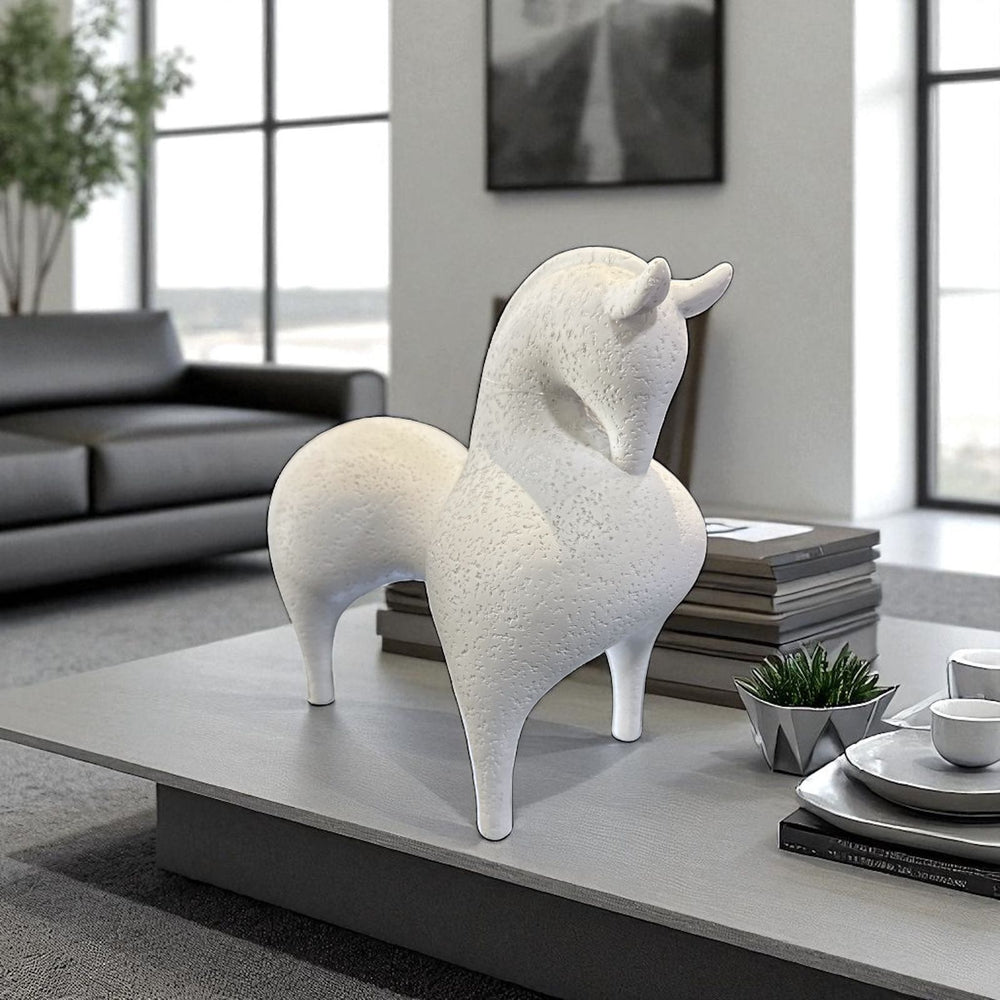 Adorno Caballo HORSE WHITE