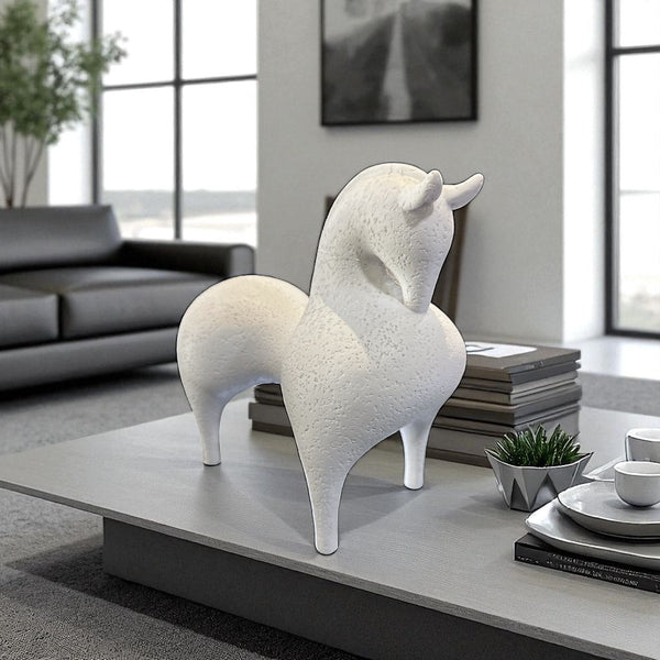 Adorno Caballo HORSE WHITE