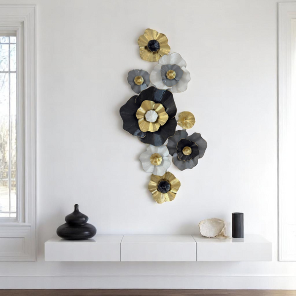 Placa Decorativa FLOR MINIMAL