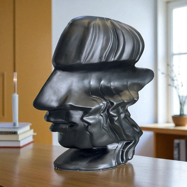 Adorno Busto MODER FACE WHITE