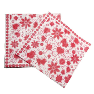 Servilletas Decorativas AMOR FLORAL
