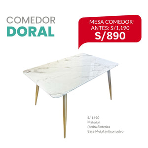 COMEDOR DORAL