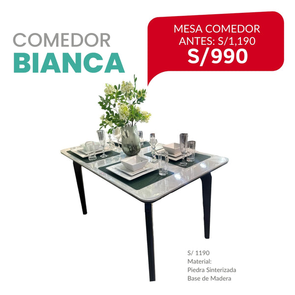 Mesa de comedor BIANCA